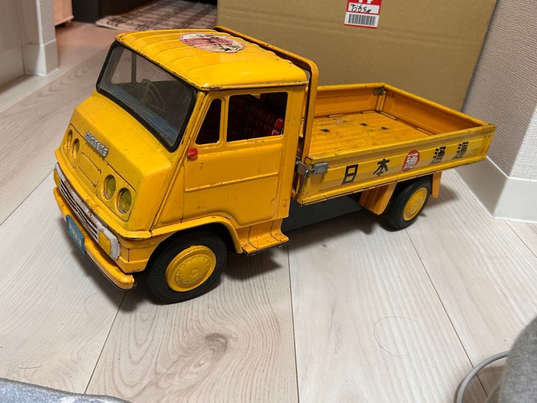 破損　野村トーイ フリクション 日本通運 日通 トヨエース 三方開き ブリキ