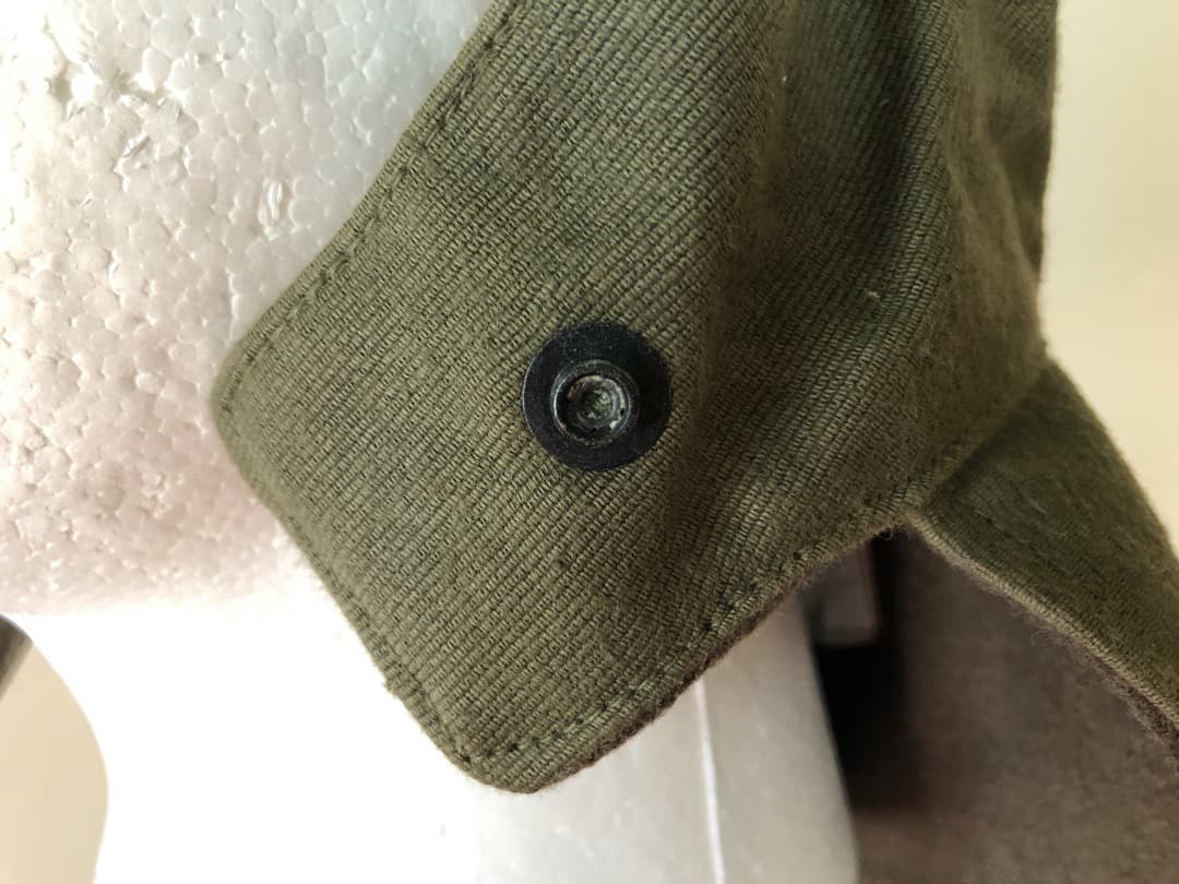 希少 1940s vintage 米軍 実物 USN デッキキャップ G