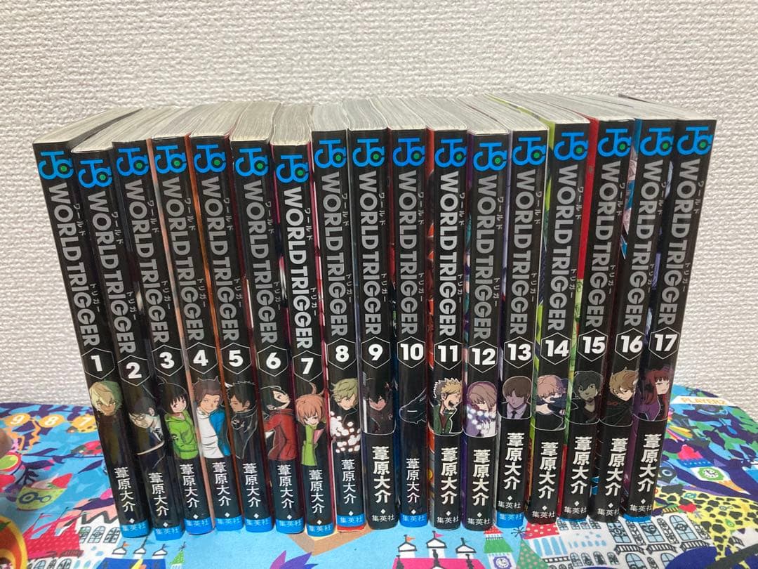 ワールドトリガー　全巻セット 1-28巻+オフィシャルブック　（21巻のみ不足）