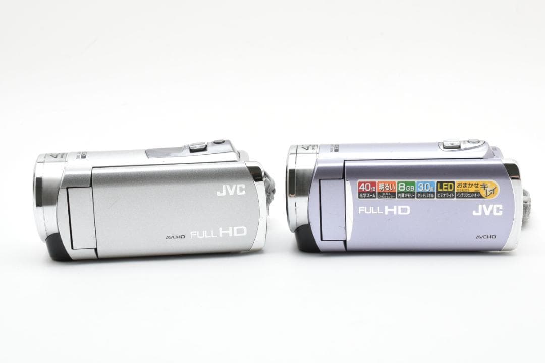 JVC ビデオカメラ 2台セット ① GZ-E225 ② GZ-HM33