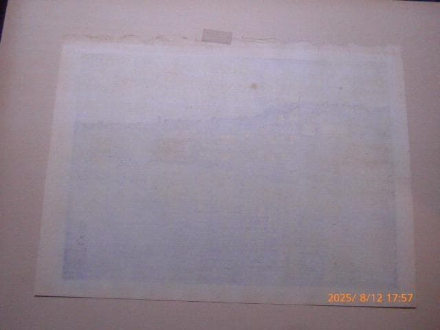 貴重！オリジナル！吉田遠志 「夜の東京 両国橋より」昭和14年作 鉛筆サイン有