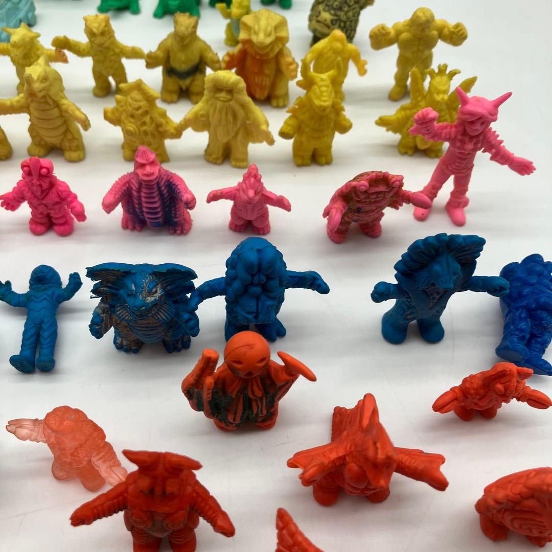 ウルトラマン　消しゴム　怪獣　フィギュア　昭和レトロ　当時物　ポピー　レア　大量