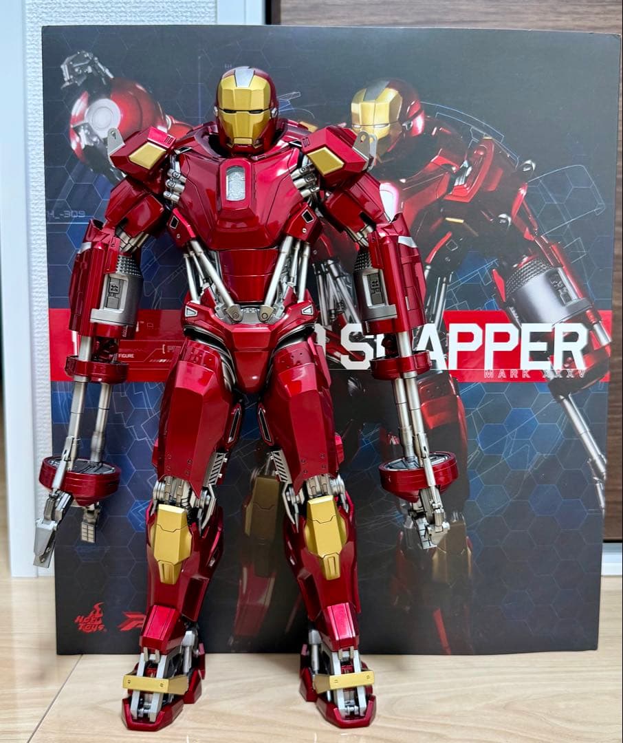 1/6ホットトイズアイアンマン マーク35(レッドスナッパー)