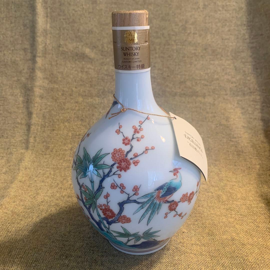 【未開栓・美品】サントリーウイスキー　有田焼