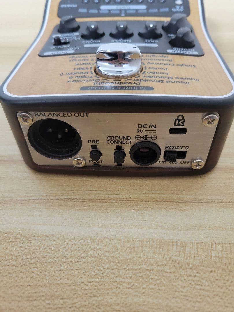 当日発送可！ZOOM AC-2 アコースティックギター用プリアンプ 美品