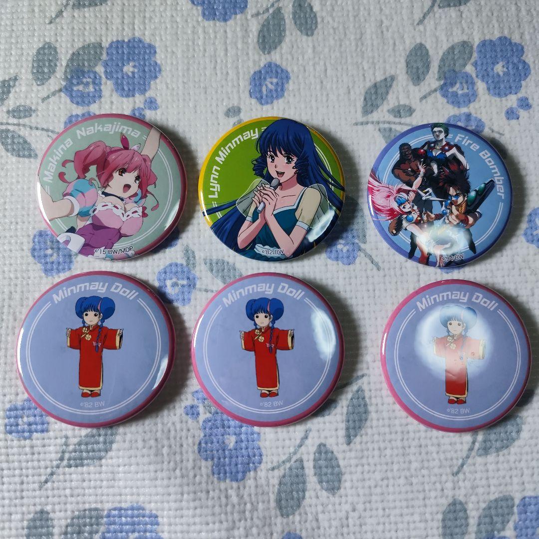 マクロス ワンダーフェスティバル2016 缶バッジ 6個セット