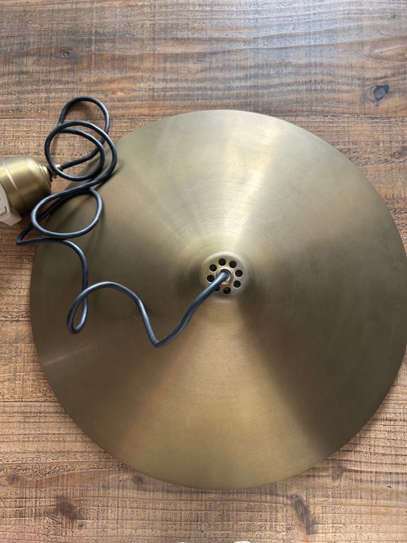 flame ペンダントライト brass L natural