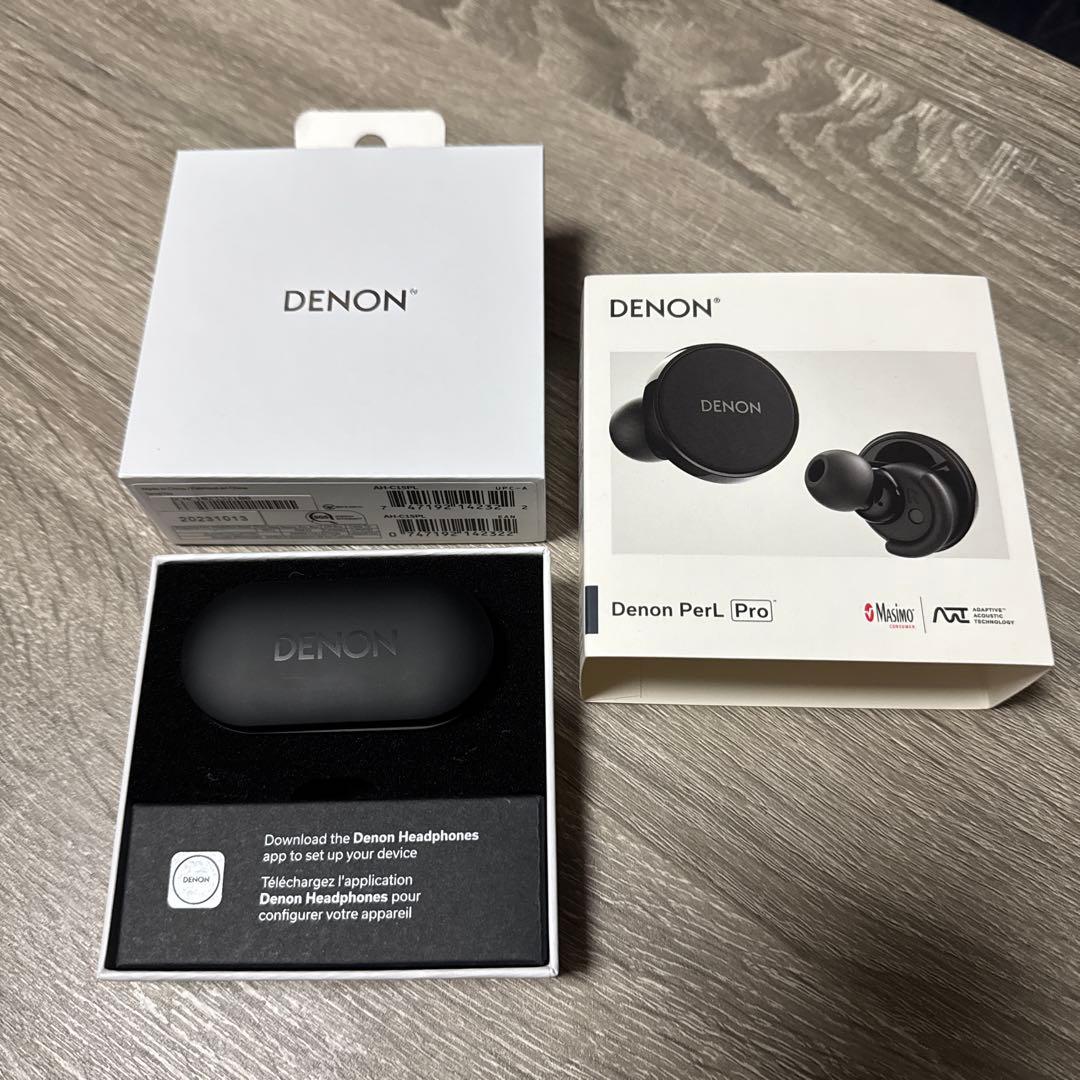 DENON Perl Pro AH-C15PL ワイヤレスイヤホン ブラック