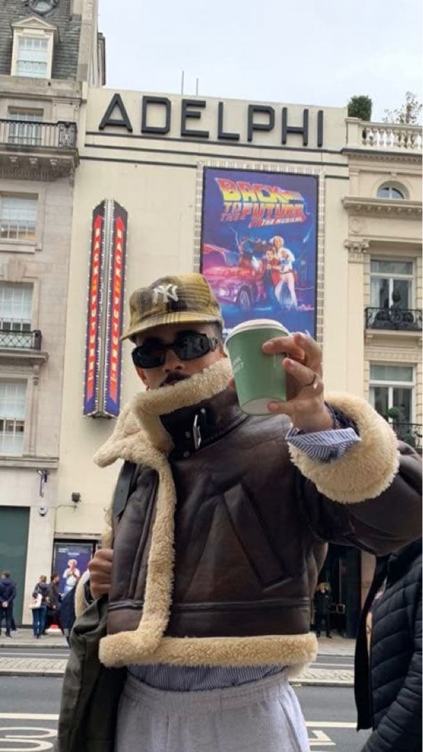 【超希少レア】名作 80s リアルムートン B-3 ジャケット