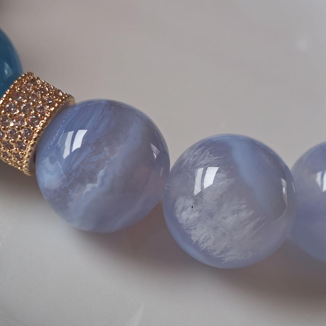 専用です♡新作♡ブルーレースと極みブルーカルセドニー