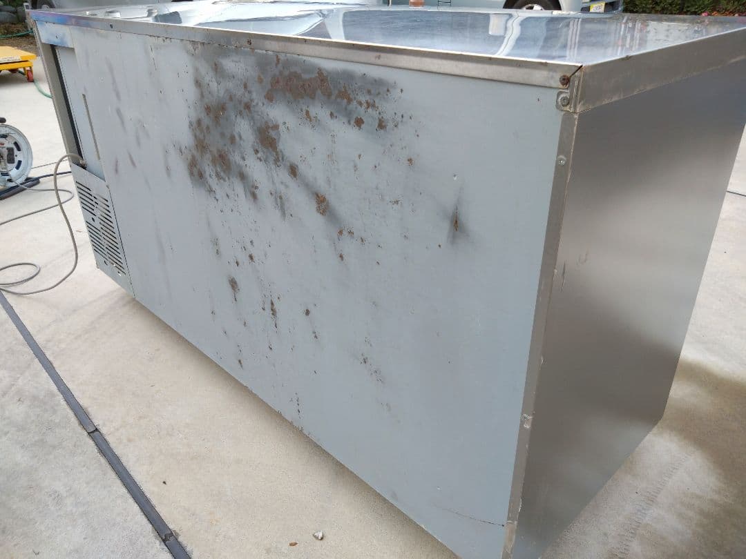 【中古コールドテーブル】送料込 台下冷蔵庫 1500×600×800 訳あり