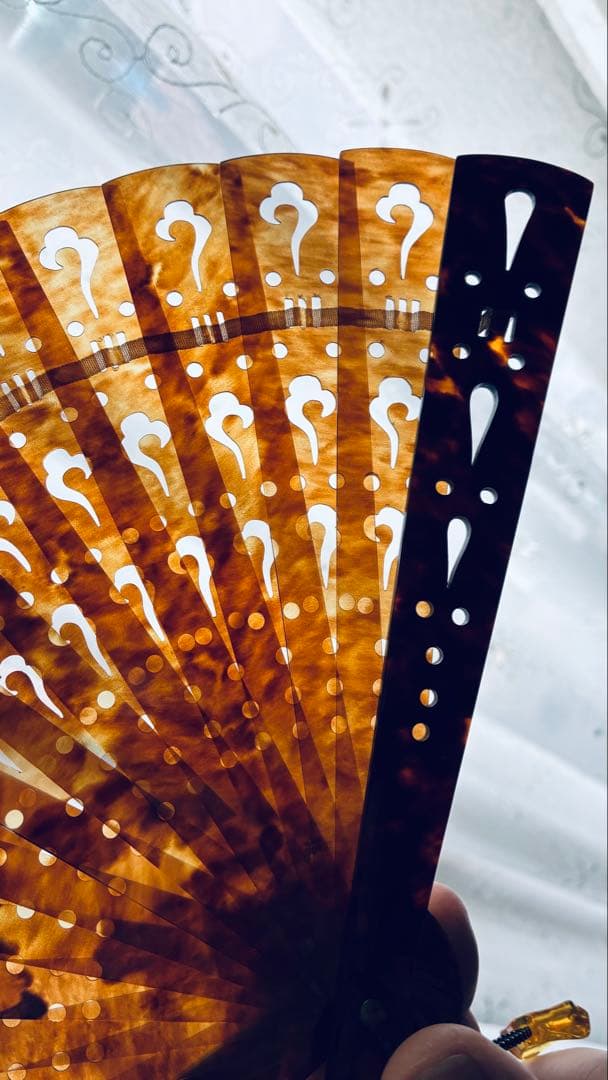 坂本べっ甲店　長崎べっ甲　扇子