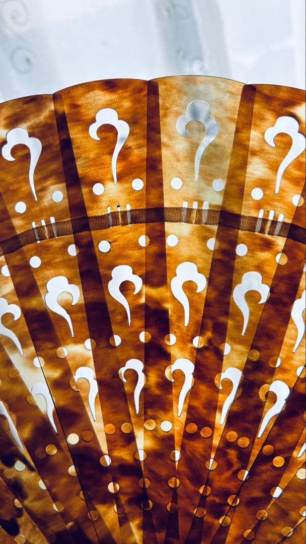 坂本べっ甲店　長崎べっ甲　扇子