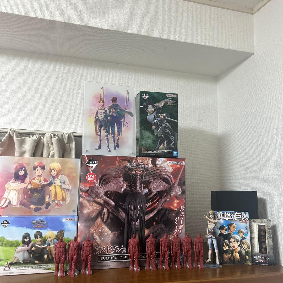 進撃の巨人一番くじ ー地鳴らしー まとめ売り 非売品付き