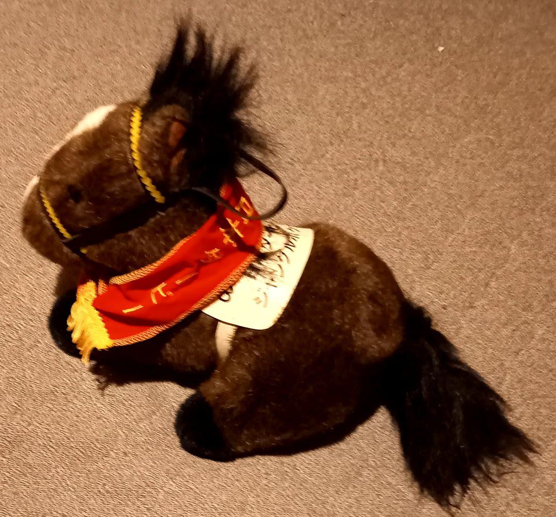 ジャングルポケット　日本ダービー　ぬいぐるみ　avanti