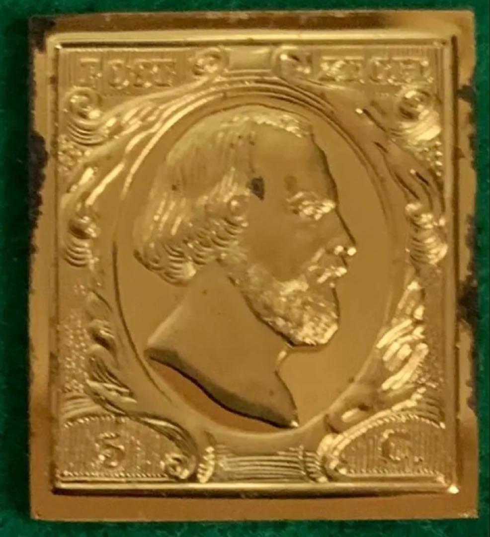 フランクリンミント 切手レプリカ 世界の国々の最初の切手 オランダ 説明書付1枚