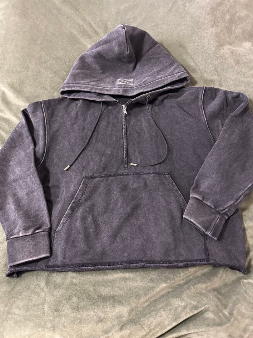 mlvince ウォッシュ加工　パーカー