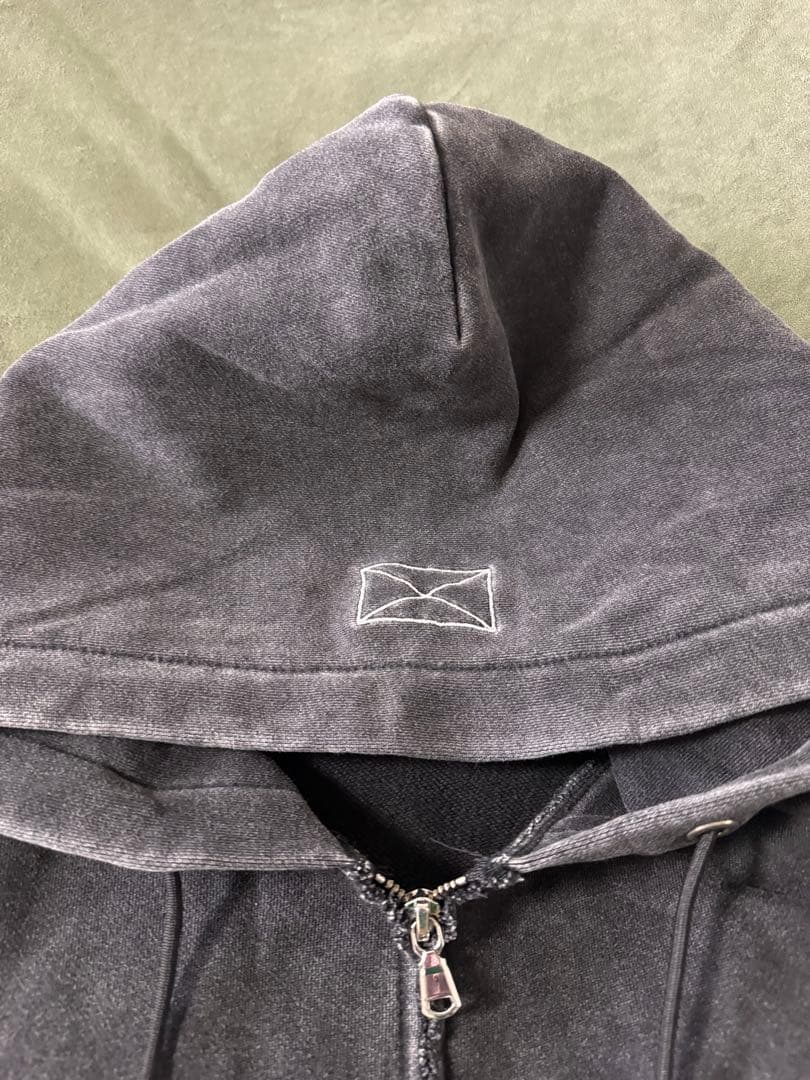 mlvince ウォッシュ加工　パーカー