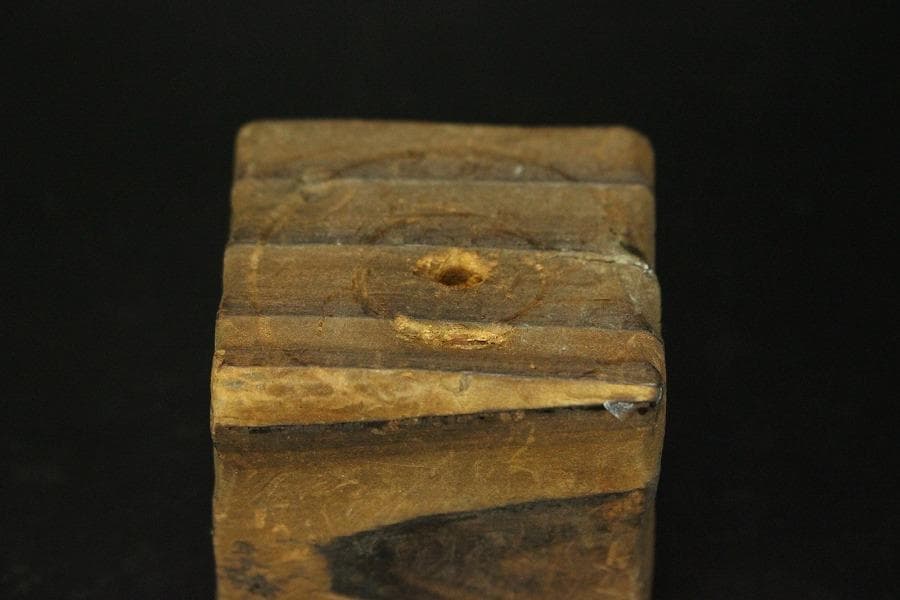 東南アジア美術 ガンダーラ 古銅 仏頭 高13.3cm(LC324)