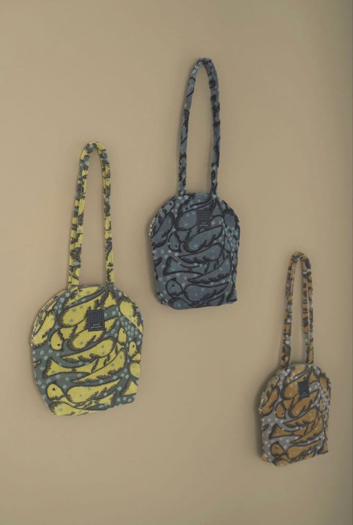 新品未使用 ミナペルホネン マフィンバッグ wind bird