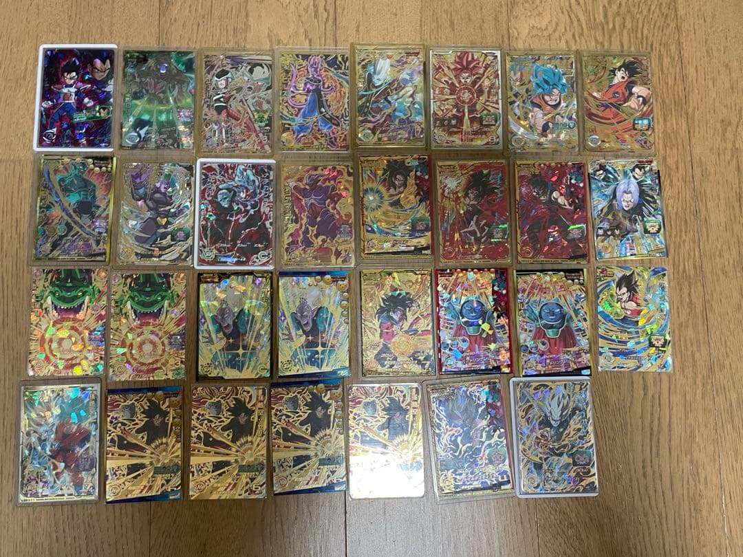 スーパードラゴンボールヒーローズレアカードまとめ売り122枚！
