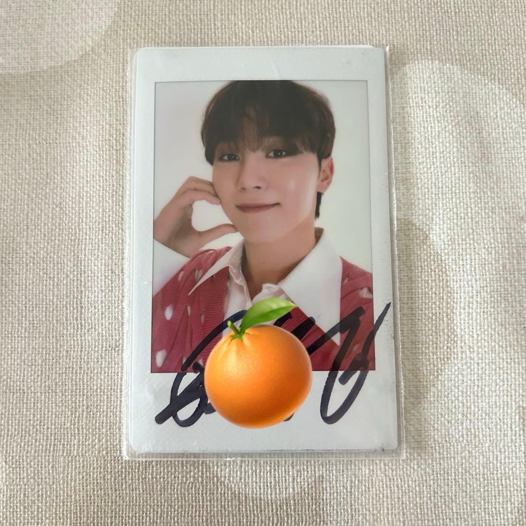 seventeen スングァン 直筆サイン入りポラロイド