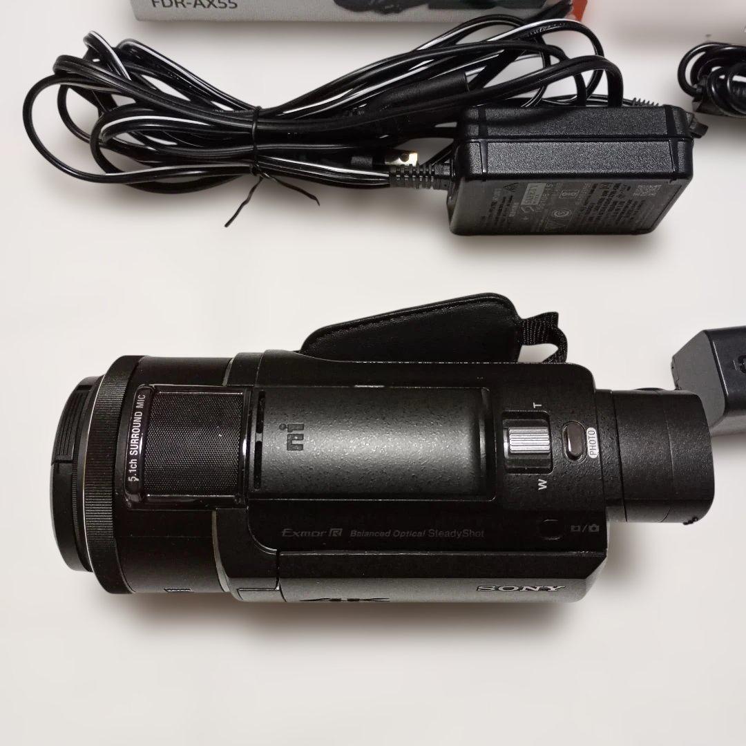 ソニー ハンディカム SONY HANDYCAM FDR-AX55 ブラック中古