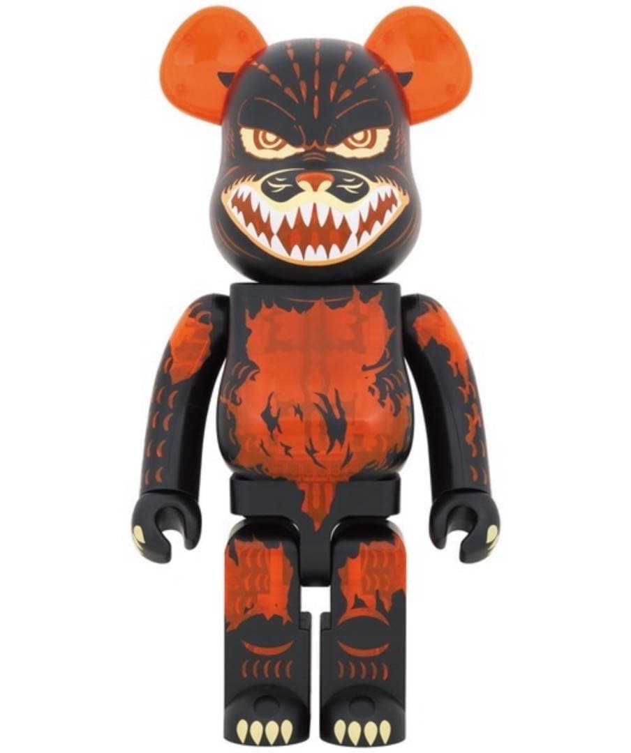 新品■ゴジラVSデストロイア版 ゴジラ(メルトダウン)1000％ ベアブリック