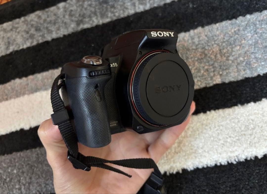 ❤️最終値下げ！バッテリー2個付き！❤️SONYα55ダブルレンズセット早い者勝ち❗️