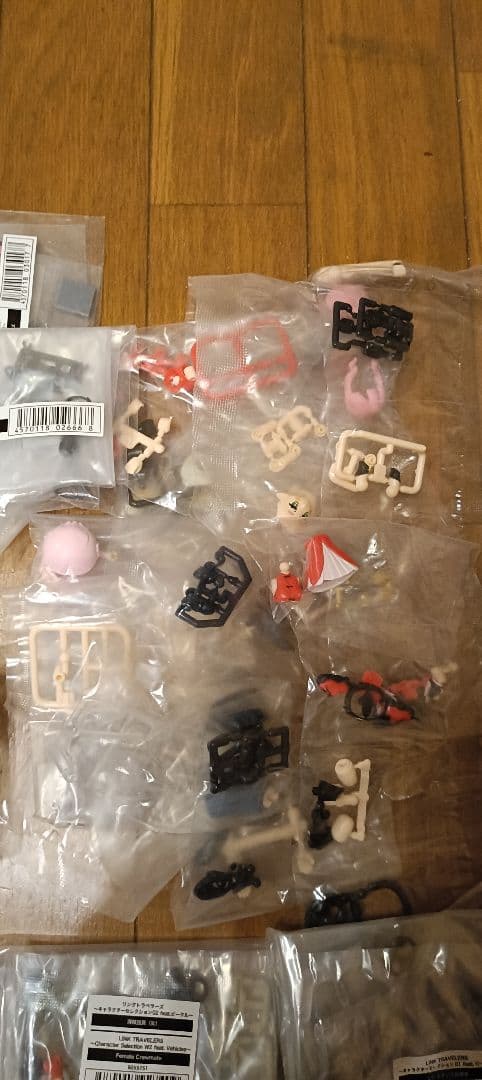 ガシャポンクエスト リンクトラベラーズ大量まとめ キャラセレ、素体有り