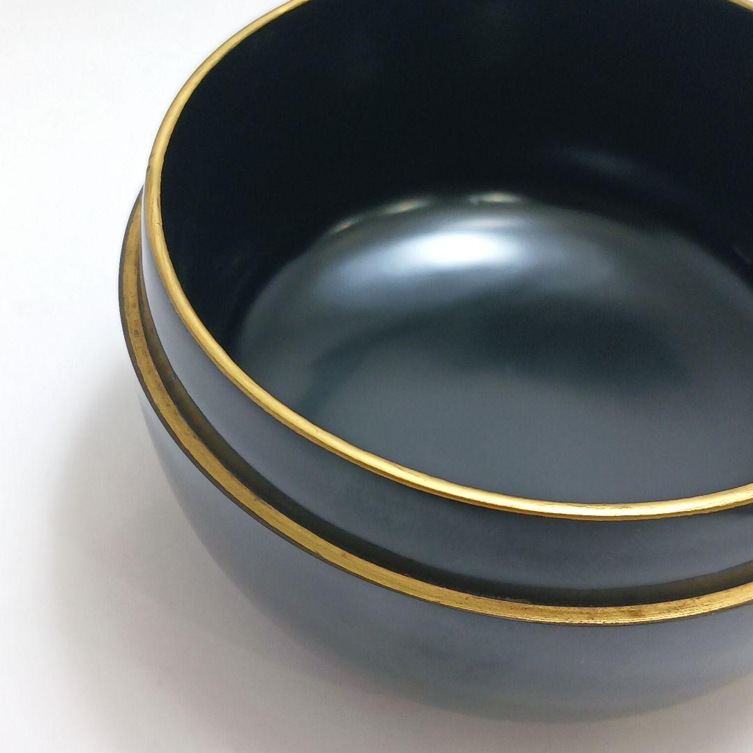 Y3032-12 茶道具 欅・蒔絵・黒漆 棗 3点セット　YY