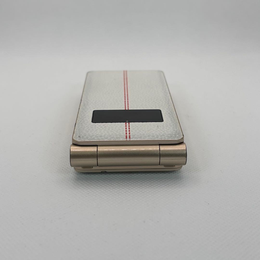 Mode1 ガラケー 型 SIMフリー スマホRetroII レザー調 ホワイト