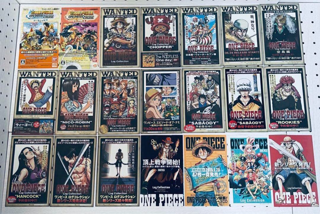 ワンピース　全巻初版　帯☆チラシ全巻 + MEGA ボーナス