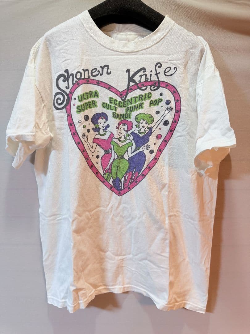 ヴィンテージ 少年ナイフ　Tシャツ over dose カート コバーン