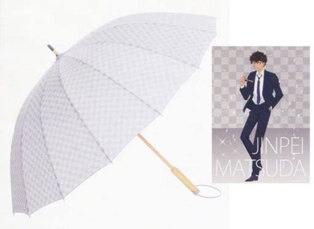 新品未使用 名探偵コナン 和傘 松田陣平モデル 雨の日 ポスター