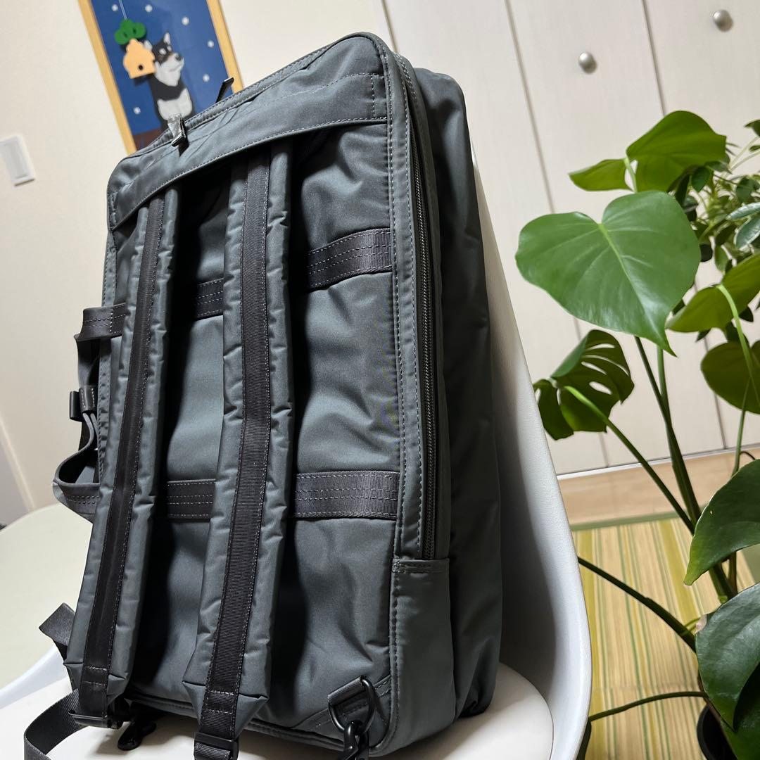 未使用に近いPORTER ポーター ドライブ 3WAY ブリーフケース グレー