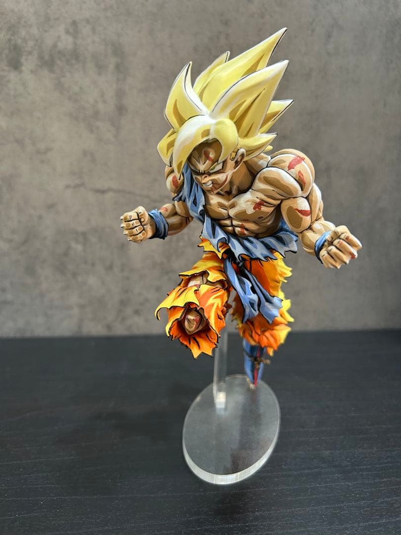 ジャンプ50周年　リペイント　孫悟空　ドラゴンボール　フィギュア　一番くじ