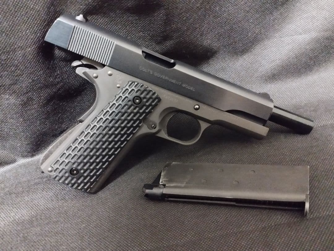 東京マルイ　カスタムコルトガバメントガスブローバックガスガン動作品