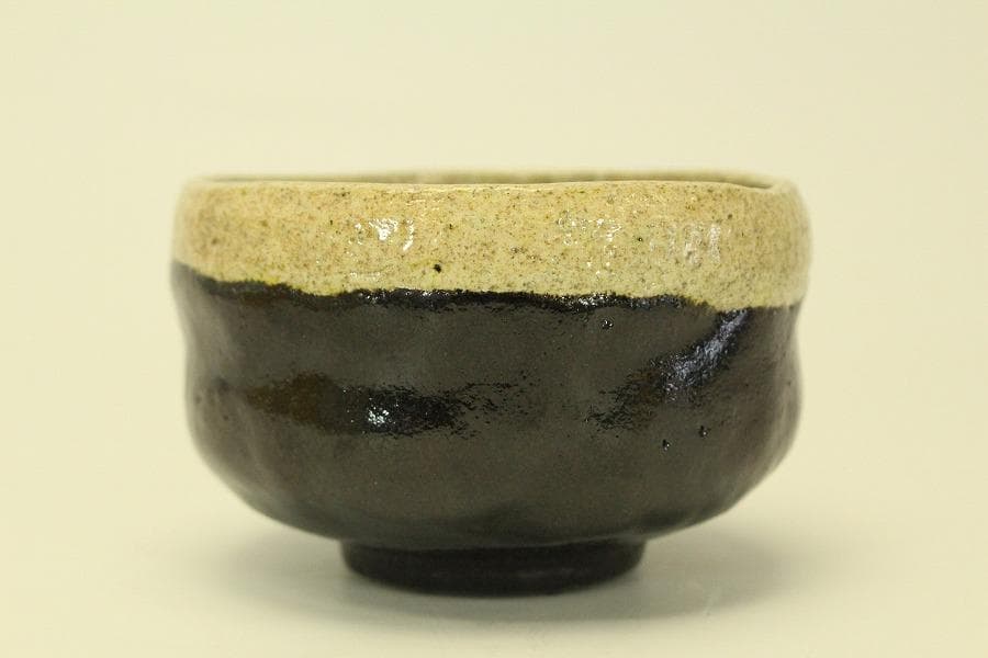 茶道具 黒楽茶碗 小服 茶箱仕組 美品(BB480)
