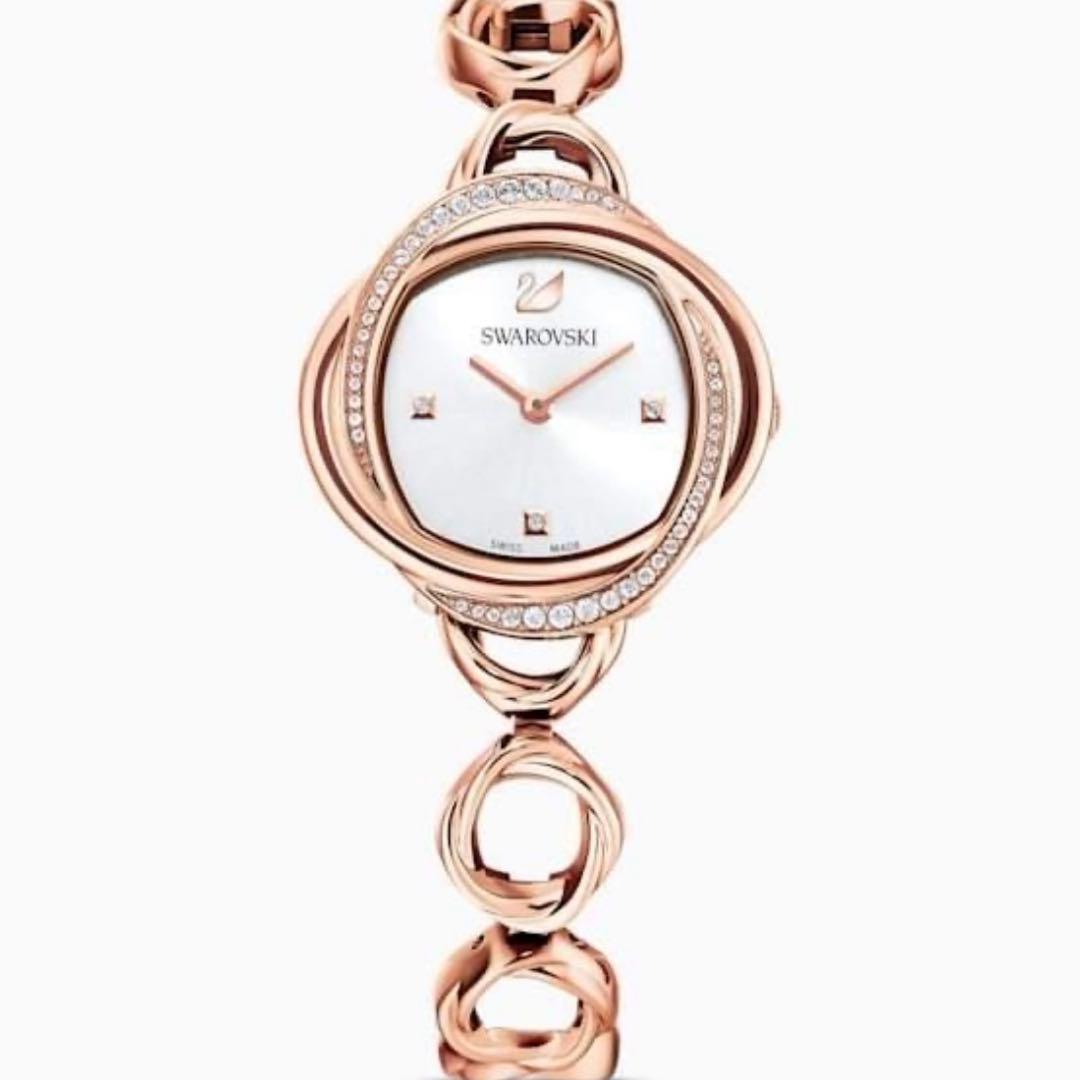 ドレスウォッチ レディース ローズゴールド