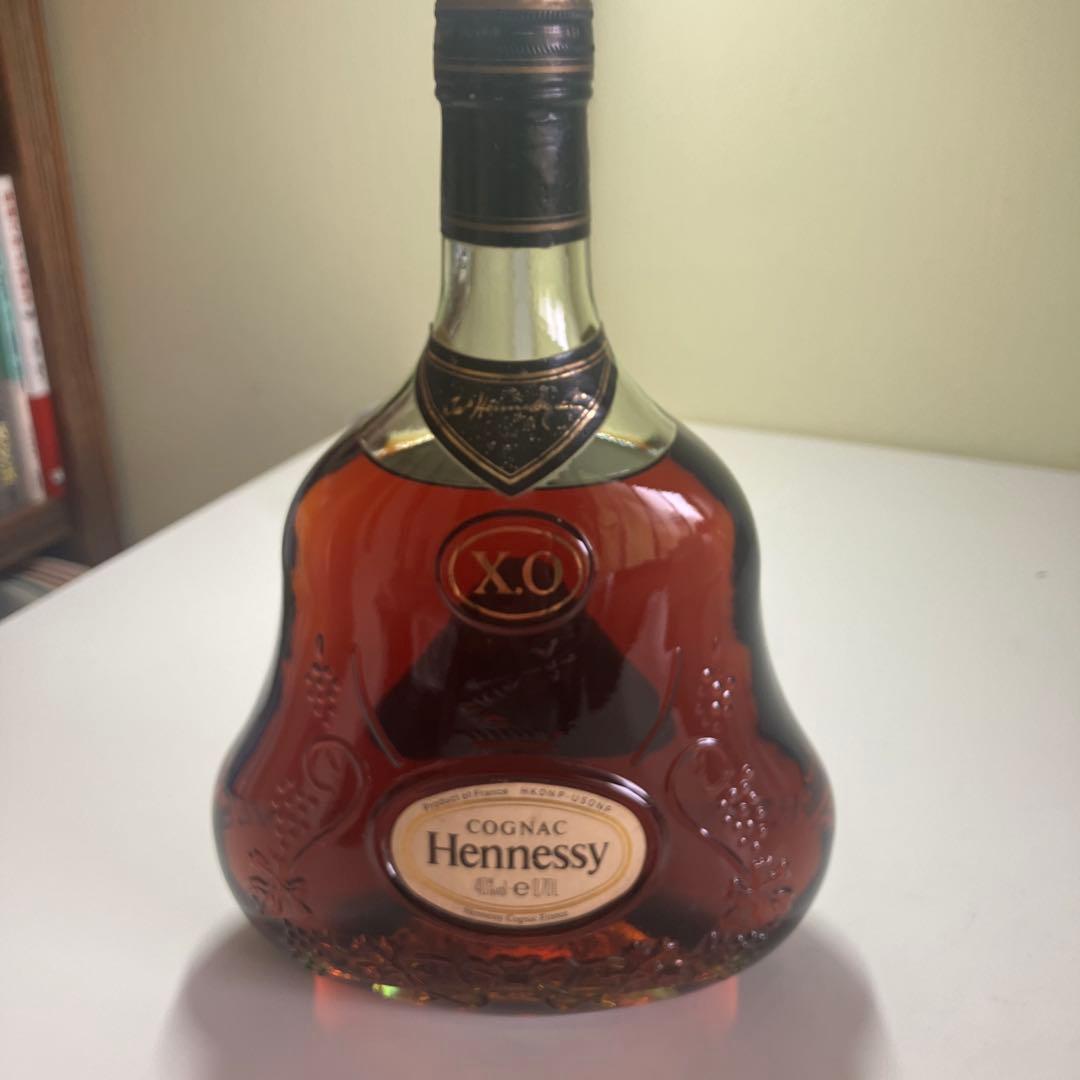 【未開栓】Hennessy X.O 『ヘネシー・XO』金キャップ・グリーンボトル