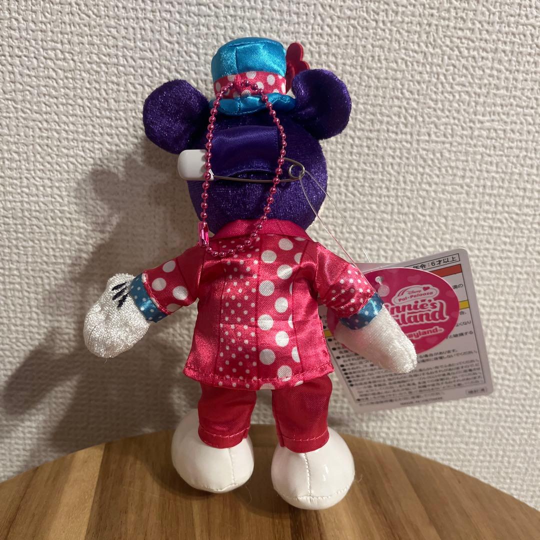 ディズニーランド　ミニー　パルパルーザ　ミニーのファンダーランド　ぬいぐるみ