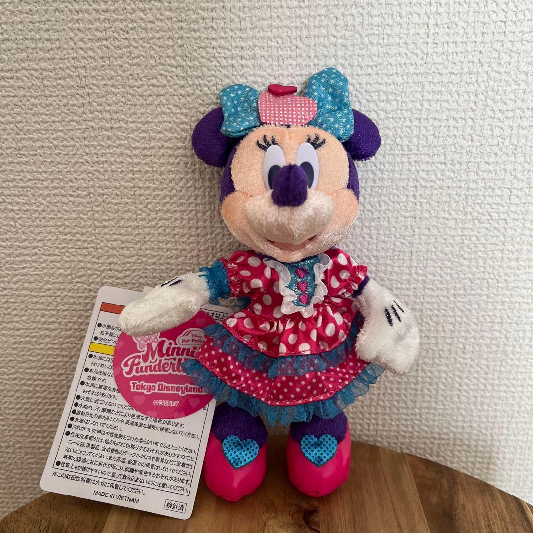 ディズニーランド　ミニー　パルパルーザ　ミニーのファンダーランド　ぬいぐるみ