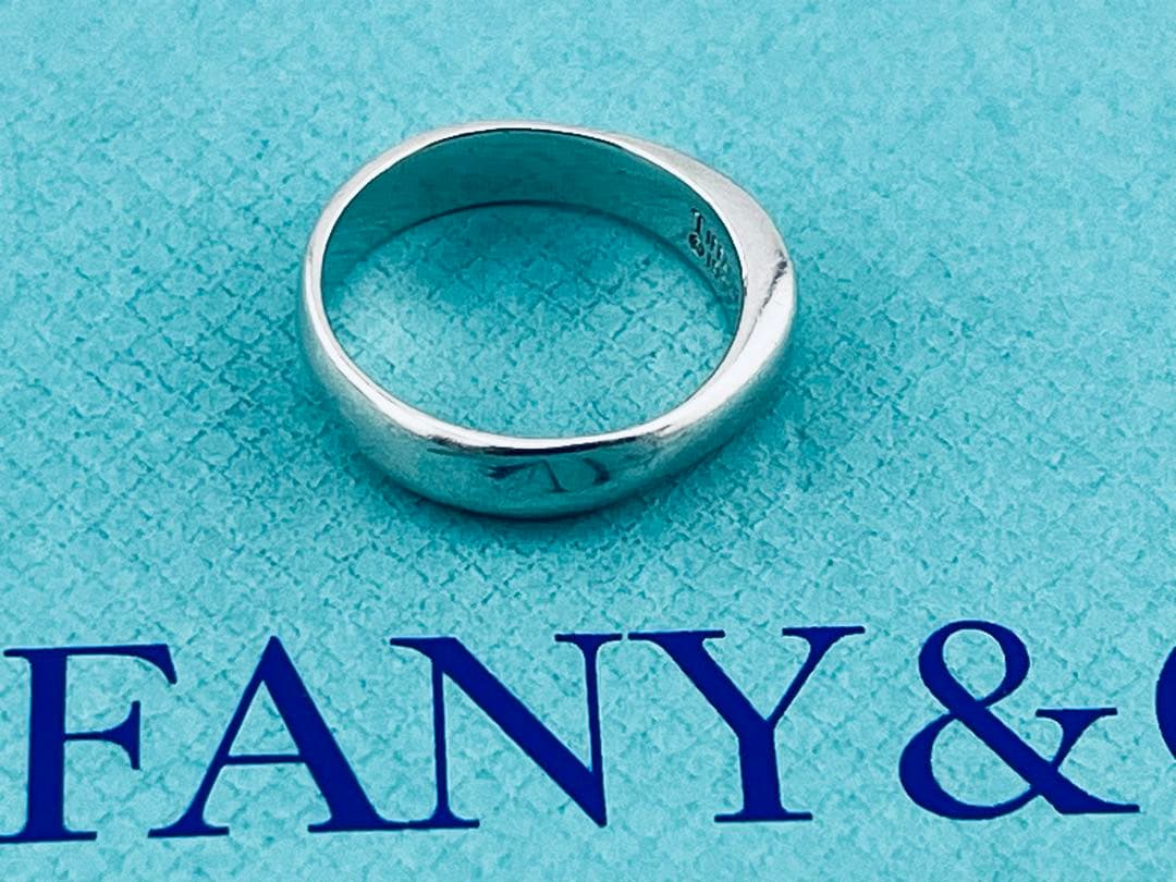 c950 オールドティファニー　1999 ナイフエッジ　リング　約10.5号