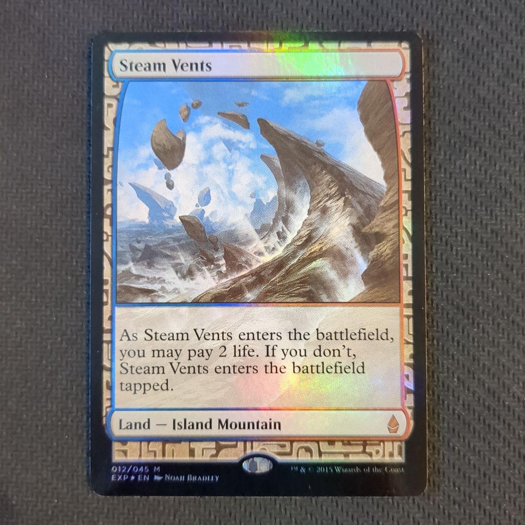 MTG 蒸気孔 Steam Vents EN FOIL ZEN