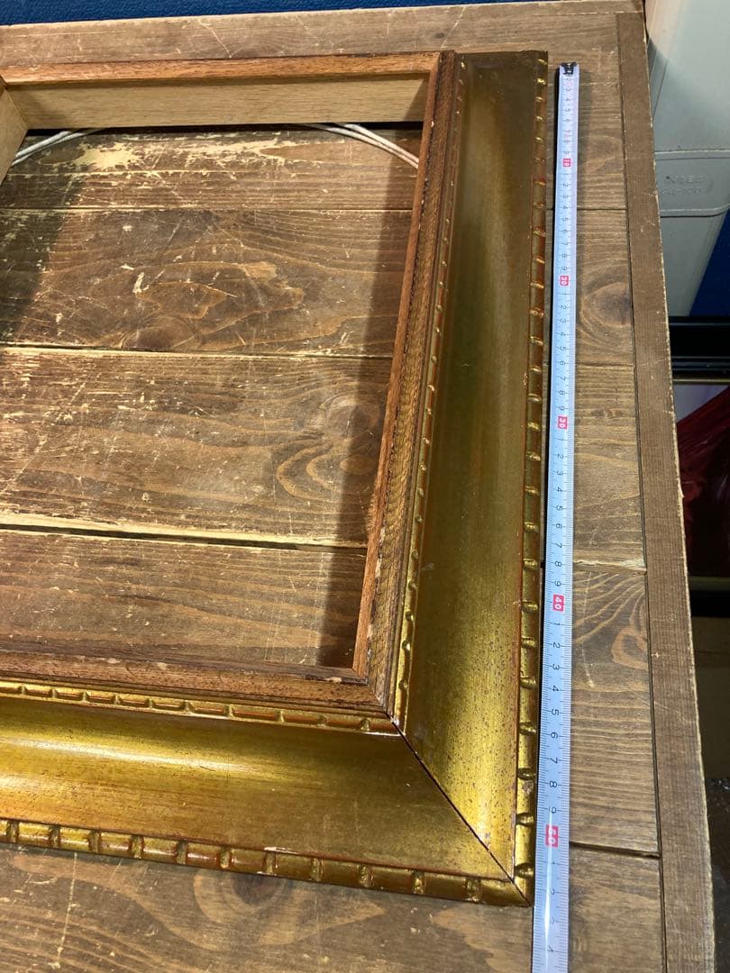 額縁　ゴールド　アンティーク調　壁掛けインテリア　ヴィンテージ　ヨーロピアン風