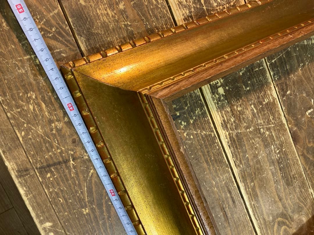 額縁　ゴールド　アンティーク調　壁掛けインテリア　ヴィンテージ　ヨーロピアン風