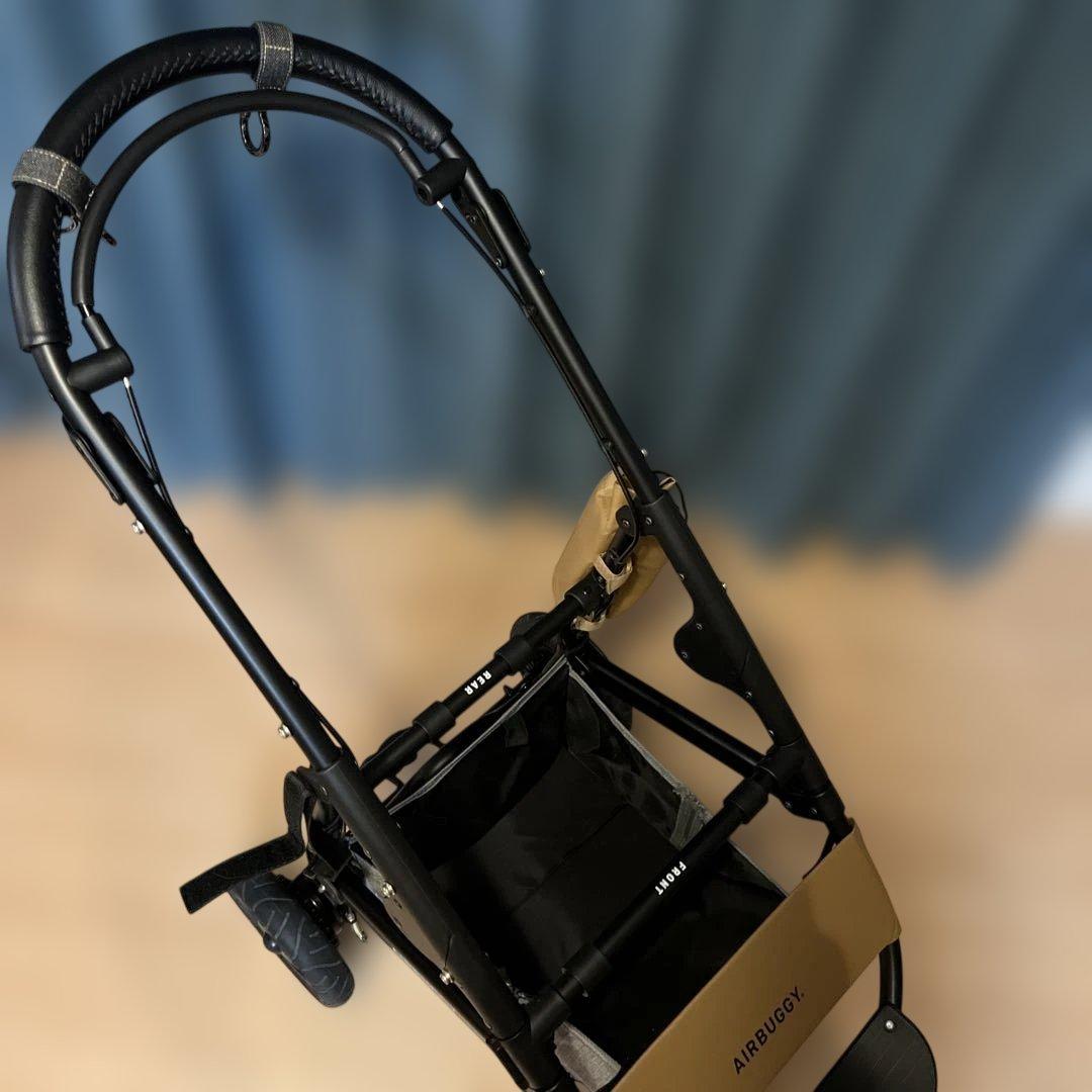 極美品☆AIR BUGGYエアバギー 新型フレーム　ドッグ　ペットカート ドーム