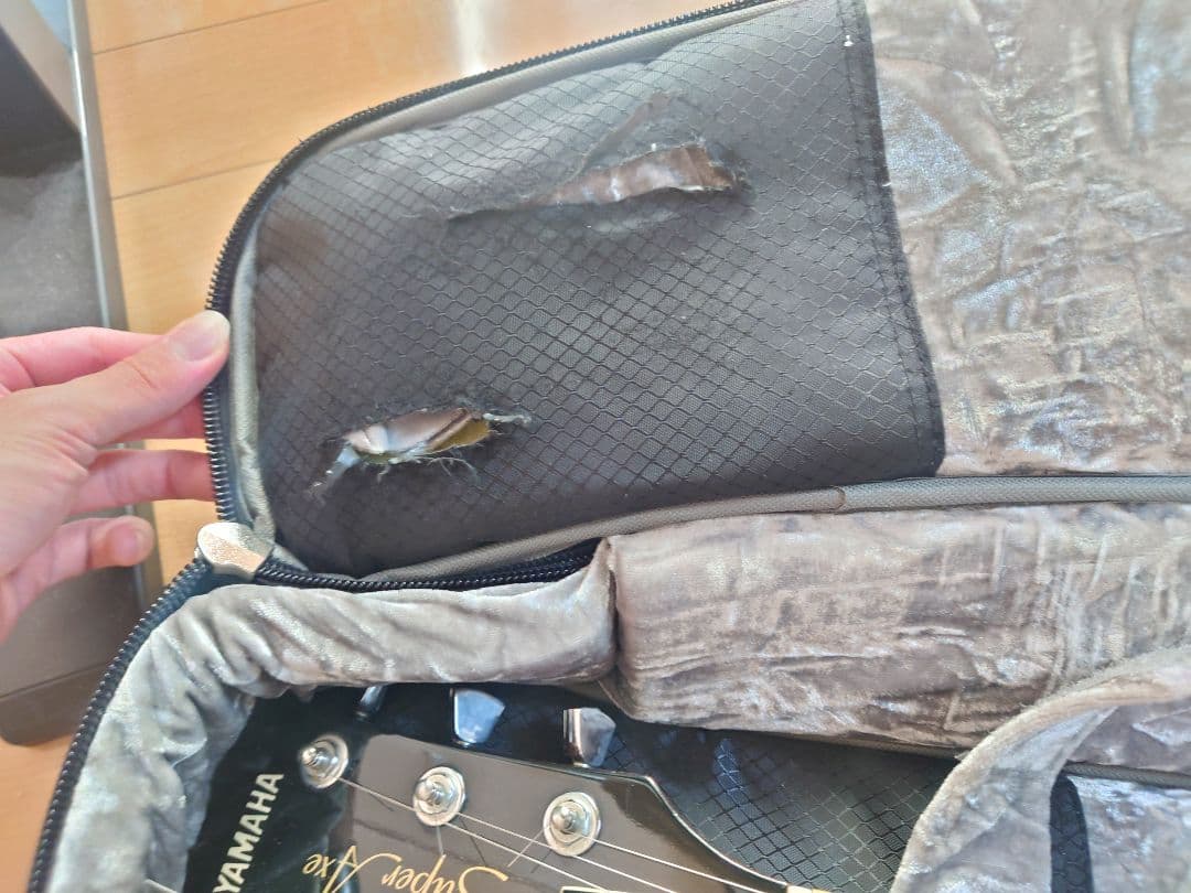 【指板クリーニング・弦高調整済】YAMAHA SA700 Super Axe