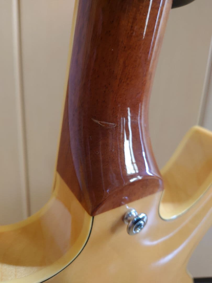 【指板クリーニング・弦高調整済】YAMAHA SA700 Super Axe